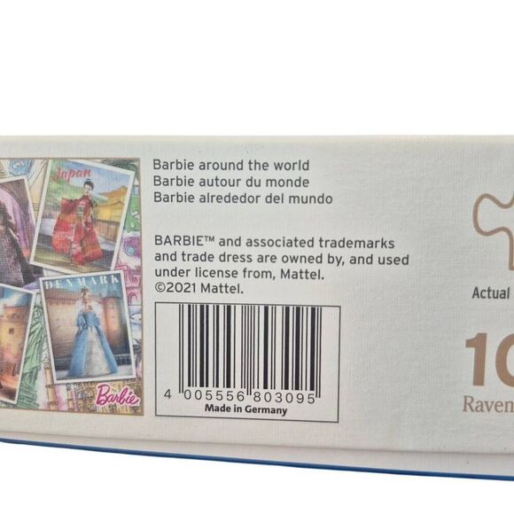 Ravensburger Barbie Around the World 1000 pc Jigsaw Puzzle box slightly damaged - Picture 6 of 9